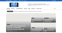 Desktop Screenshot of hbanoticias.com